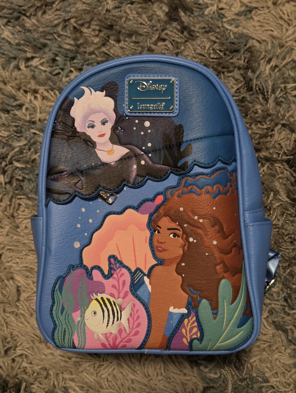 Loungefly Blue Little Mermaid Backpack